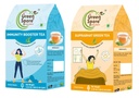 Green Spore"Suprabhat Green Spore Tea: Your Immunity Booster for Soothing the Throat and Detoxifying Liver (100g) Combo Pack "