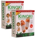 Kinoki Detox Foot Pads, 20 Pieces (10 Pair), Pack of 2