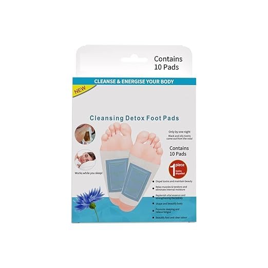 Premium Foot patches, Cleansing Toxin Remover Foot Pads, Stress Relief Sleep Patch for Men & Women (1 BOXES = 10 Patches)