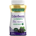 Looduse pearaha Elderberry Gummies, toidulisand, toetab immuunsüsteemi tervist, sisaldab A-vitamiini, C-, D-, E- ja tsink, 100 mg, 120 Gummies
