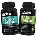 Colon Cleanser Detox & soolestiku täiendus - 15-päevane Colon Cleanse pillid probiootikumi, Usspuidu, Black Walnut, Psyllium, Aloe kompleks - soole liikumise täiendused kõhupuhitus soolestiku toetuseks