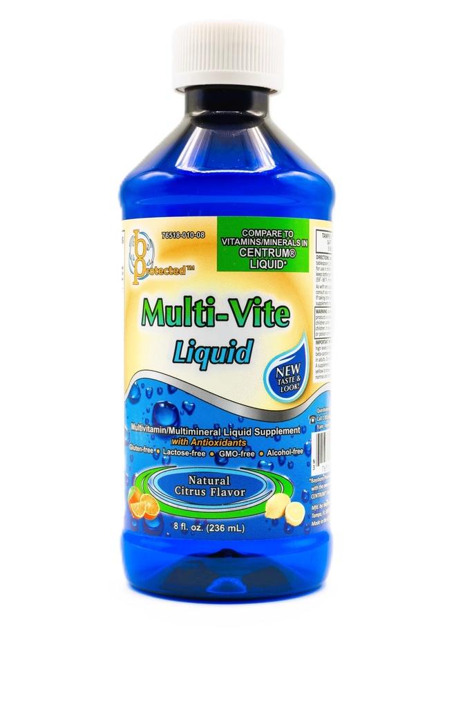 Multi-Vite Vedel Alkohol Vaba 8 fl Antsi (236 ml) Vedelik