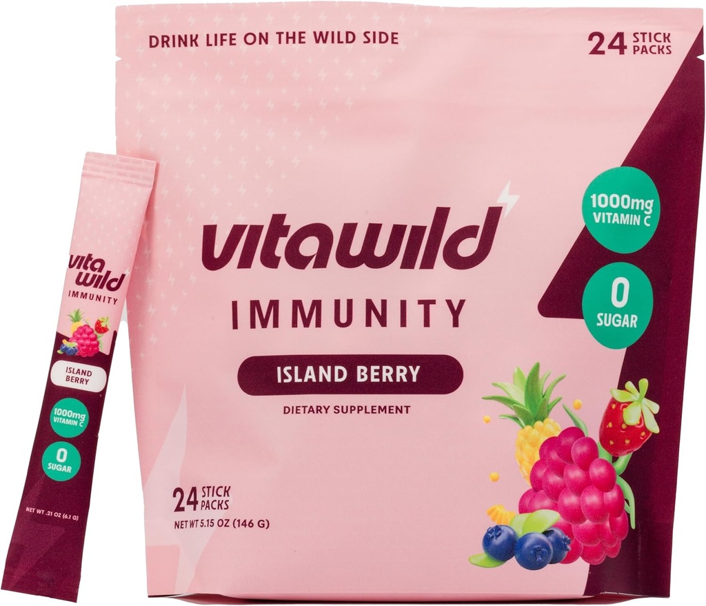 Immuunsus + Hüdratsioon Elektrolüütjook | Elderberry & Zinc Immuunsüsteemi tugihüdratatsioonipaketid | C-vitamiin 1000mg | Immuunsüsteemi tugilisand | Elderberry C-vitamiin ja tsink