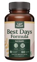 Parimate päevade valem | Täiustatud 5-in-1 soolestiku toetus puhumiseks, gaasi ja eeskirjade eiramiseks | Mullapõhised probiootikumid + prebiootikumid, L-glutamiin, Aloe Vera & More | 60 kapslit