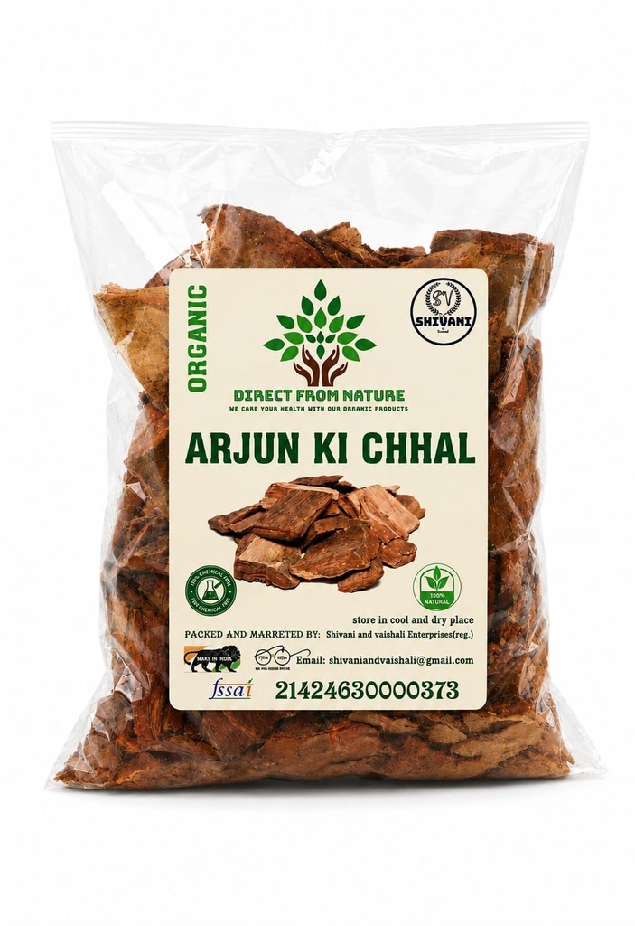Arjun Ki Chaal Organic Dried Bark 500g
