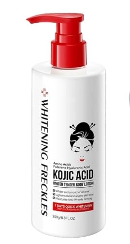 Whitening Body Lotion with Hyaluronic Acid & Amino Acids – Skin Brightening, Deep Moisturizing & Dark Spot Reduction Cream | Hydrating Even Tone Body Lotion for Men & Women (Pack of 1) (1)