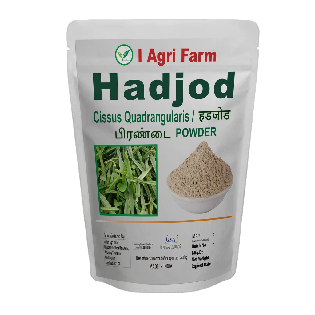 Iagrifarm Hadjod Powder - 950 gram/Pirandai/Nalleru/Veld Grape Herbal Powder
