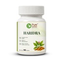 Pure Nutrition Haldi Haridra Tablets | Turmeric Curcumin Capsules Supplement for Immunity Booster, Antioxidant & Anti Inflammation Wellness Support | Ayurvedic Formula - 250mg 90 Tabs