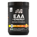 MuscleTech Eaa + Energy | Essential Amino Acids + 100Mg Caffeine | Replenish Electrolytes | Ultimate Recovery 7.4 grams Eaa | 4.5 grams Bcaa | 3 grams Leucine | 30 Servings | Tropical Twist