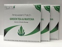 Respro Labs Natural Antioxidant Patch Rohelise Tee (EGCG) & Matcha, Pidev vabanemine - 10 Patches
