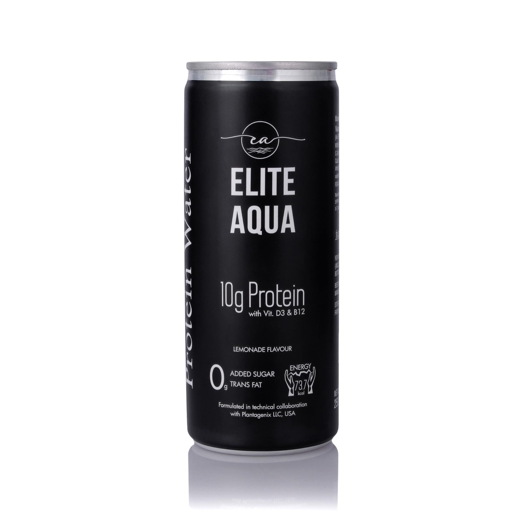 Elite Aqua Protein Water, Lemonade Flavour, 250 ml