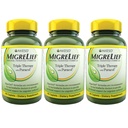 MigreLief Original Formula Triple Therapy koos Puracol, 60 Count (Pack of 3)