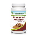 Planet Ayurveda Shatavari Powder, Asparagus Racemosus Herbal Powder, Helps Balance Women's Hormones & Reproductive Health, Pure Shatavari to Suppport Immunity and Digestion- 100 GM
