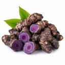 Fresh Kali Haldi (Black Turmeric) Whole Rhizome | Seasonal Fresh Black Turmeric Root | Natural for Puja, Traditional & Spiritual Use 100 gram