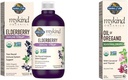 Eluaed Orgaanika Taimepõhine Elderberry Immune Syrup 6.59 fl oz & Organics Oregano õli Hooajalised tilgad 1fl oz (30 ml) Vedel