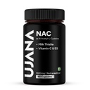 NAC with Milk Thistle | Antioxidant Support 1020mg | 90 Veg Capsules