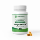 MigReForm Pudel 60 - Arst Formulated Migreen Relief Supplements - Natural Migreen Relief Toetus Magneesium, Vitamiin B2 & CoQ10 - Migreen Supplement for Women & Men - Migreen Vitamiinid