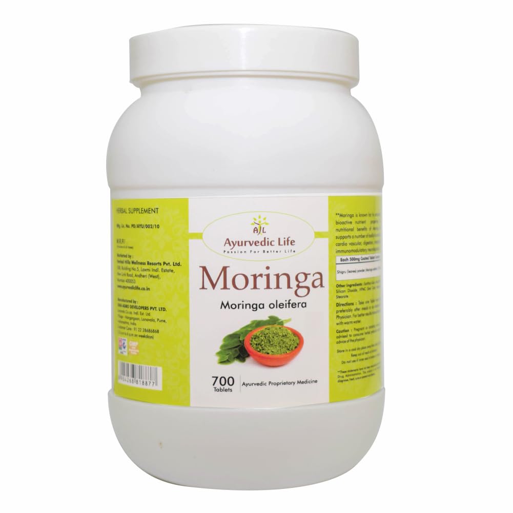 Moringa Tablets 700 Tablets | Moringa Oleifera (Pack of 1)