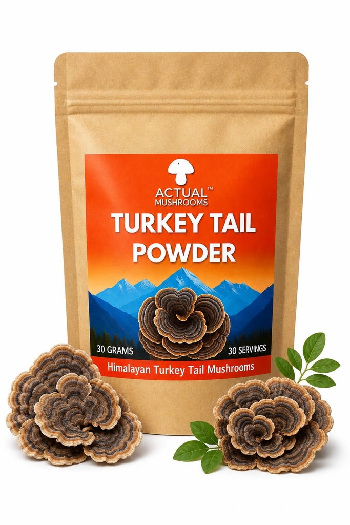 Himalayan Turkey Tail Mushroom Powder, 30g