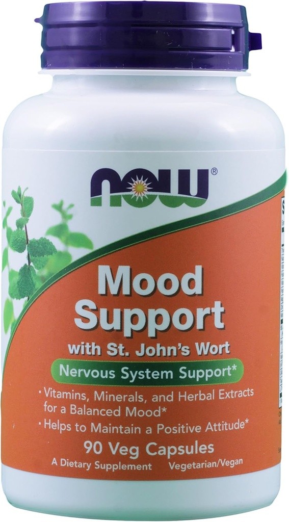 Nüüd toidud meeleolu toetus St Johns Wort 180