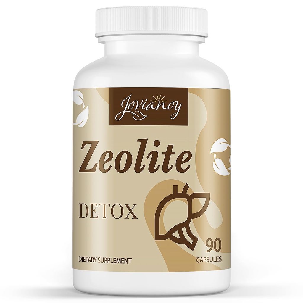 Zeoliit Detox Kapslid , Orgaaniline aktiveeritud süsi , Bentoniit Savi , 1-2 μm Klinoptiloliit , Maksimaalne imendumine , Soolestiku Maks Detox Puhastab Täiskeha Meestele , 90 Kapslit