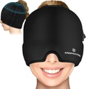 Geel Jää Migreen Peavalu Relief Cap, Reguleeritav Peavalu Cap Migreen koos Drawstring Fits Kõik Pead, Külm Kompressioon Migreen Relief Cap Pinge, Stress, Sinus, Puffy Silmad, Kuum / Külm ravi