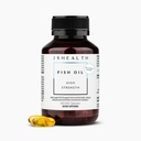 JSHealth High Strength Omega-3 Fish Oil | Wild-Caught, Friend of the Sea Certified, 60 kapslit