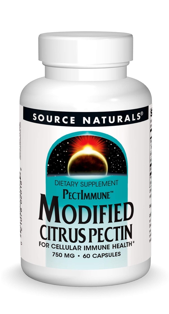 Allikas Naturals PectImmune, modifitseeritud tsitruspektiin, Cellular Immune Health *, 750mg - 60 kapslit