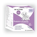 Prebiotics & Probiotics for Dogs & Cats | Gut Health Supplement Powder for Digestive Support | Supports Healthy Digestion, Balanced Gut Flora & Immunity | Dog & Cat Supplement