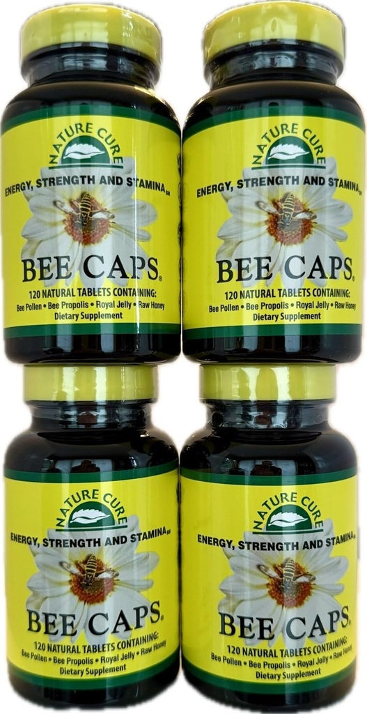 Originaal Bee Caps pruunid pudelid - 4 Pack - 120 Loe iga pudel