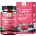 Täielik taimse menopausi täiendus naistele - naissoost hormooni tasakaalukapslid öisteks higisteks kuumadeks välkudeks ja meeleolu kiigedeks Dong Quai, Chaste Berry & Black Cohosh Root - 120 Count Pack