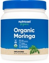 Nutricost Organic Moringa Powder 1LB (16oz) - Gluteenivaba, mitte-GMO, taimetoitlane sõbralik