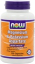 NOW Magneesium ja kaaliumaspartaat W/ tauriin, 120 kapslit (2 pakendis)