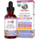 MaryRuth Organics Kids Multivitamiin väikelastele | USDA orgaaniline | väikelaste vitamiinid Vedeliktilgad lastele vanuses 1-3 | Väikelaste immuuntoetus ja üldine heaolu | Vegan | Mitte-GMO | Gluteenivaba | 2 Fl Oz