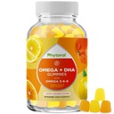 DHA Omega 3 Kummid Täiskasvanutele - Maitsev Linaseemned Aju Omega 3 6 9 Põletiku, Energia Ja Insuliini Täiendus - Taimetoitlikud Olulised Rasvhapete Lisandid Immuunsüsteemi Tugi - 60 Loe