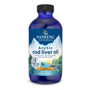 Põhjamaised looduslikud Arktika tursamaksaõli, oranž - 8 oz - 1060 mg kokku Omega-3s EPA & DHA - südame ja aju tervis, tervislik immuunsus, üldine heaolu - mitte-GMO - 48 serveerimist