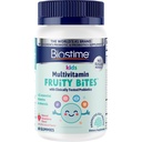 Biostime Kids Multivitamiini kummid probiootikumidega ja 11 olulist vitamiini (vanus 4+) | Multivitamiin lastele | Lisatud suhkru puuviljad  Bi Vaba Top 9 allergeenidest | 50 loend