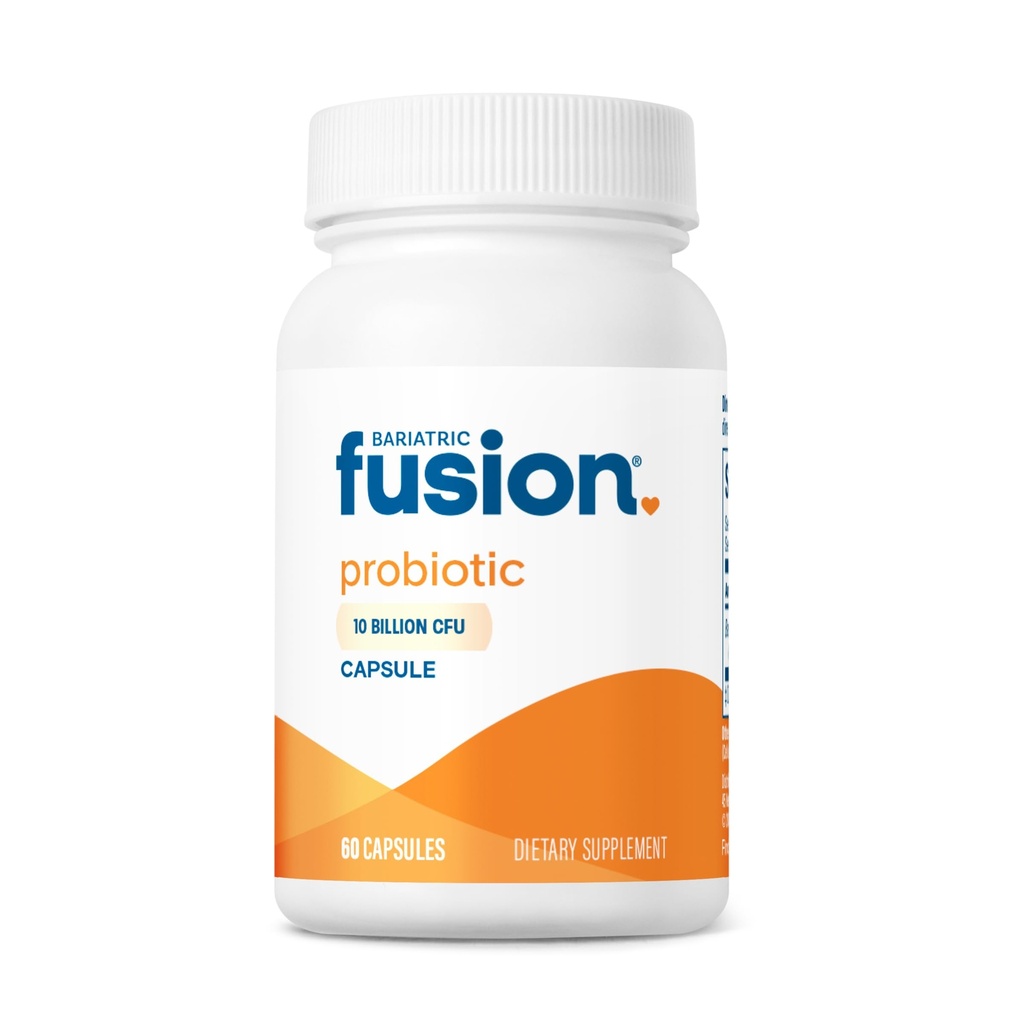 Bariaatriline fusion Probiootiline kapsel | Kergesti neelatav bariaatriline vitamiin | 10 miljardit CFU | Bacillus Coagulans | Seedetrakti ja immuunsuse toetamine | 60 loend