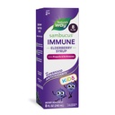 Nature's Way Sambucus Elderberry Immune Syrup lastele vanuses 2+, Echinacea & Propolis, Immune Support Syrup *, Taimetoitlane, Berry Maitsestatud, 8 Fl Oz