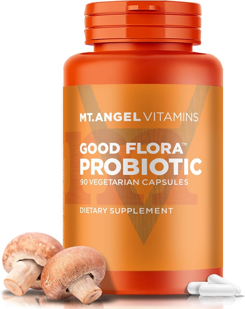 Mt. Angeli vitamiinid - hea Flora probiootikum, toetab tervislikku seedimist ja baktereid (60 taimset kapslit)