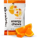 Skratch Labs Energy Chews | Gummies jooksmise, jalgrattasõidu ja spordi tulemuslikkuse | Gel Alternatiivne | Orange (10 Pack) | Gluteenivaba, vegan
