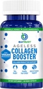 BioTrust Ageless Collagen Booster, Võimsalt toetada ilu seestpoolt, Vegan Kollageeni Ehitaja hõõguv nahk, Imelised juuksed, Ilusad küüned, Tervislikud liigesed, 60 kapslit (30 serveerimist)