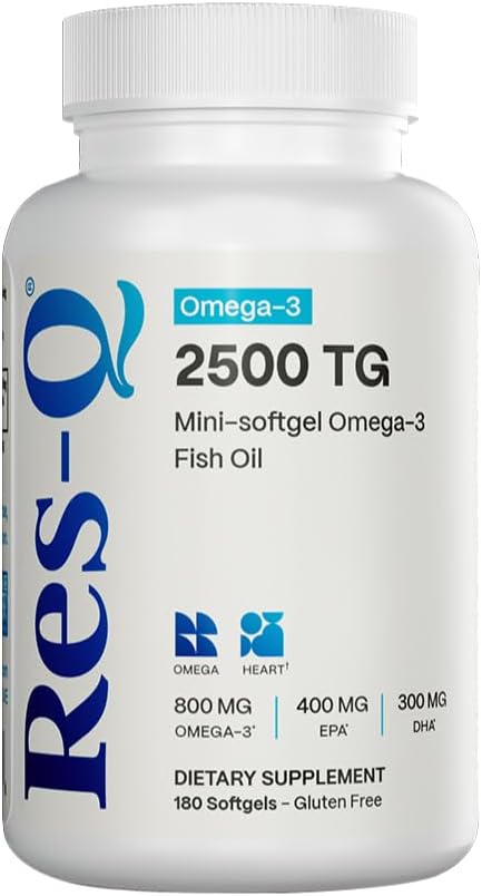 Res-Q 2500 TG Omega-3 Fish Oil Mini Gel Capsules