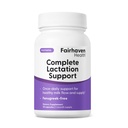 Fairhaven Health Complete Lactation Support | Imetamise täiendus rinnapiima tootmise suurendamiseks | Rinnaga toitmise mugavuse parandamine * | Vegan Rinnaga toitmise täiendused | Gluteenivaba | 30 kapslit