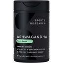 Sport Research® Ashwagandha Softgels Coconut MCT Oil - Natural Adaptogen Valmistatud Shoden® Ashwa lõõgastamiseks, Calm & Sleep Support - Gluten Free & Vegan Friendly - 60 Count