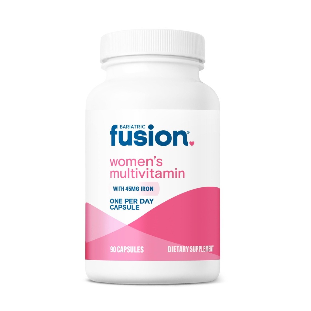 Bariatric Fusion One Per Day Bariatric Multivitamiini Raud naistele | juuste ja küünte Vitamiin Blend | Mao möödavoolu ja varrukate Gastrectomy | 90 Count | 3 kuu pakkumine