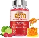 Keto ACV Gummies Advanced Weight Los | 2000mg Low Carb Apple Siider Äädikas Gummies Detox, Cleansing | Made in USA | 60 Count