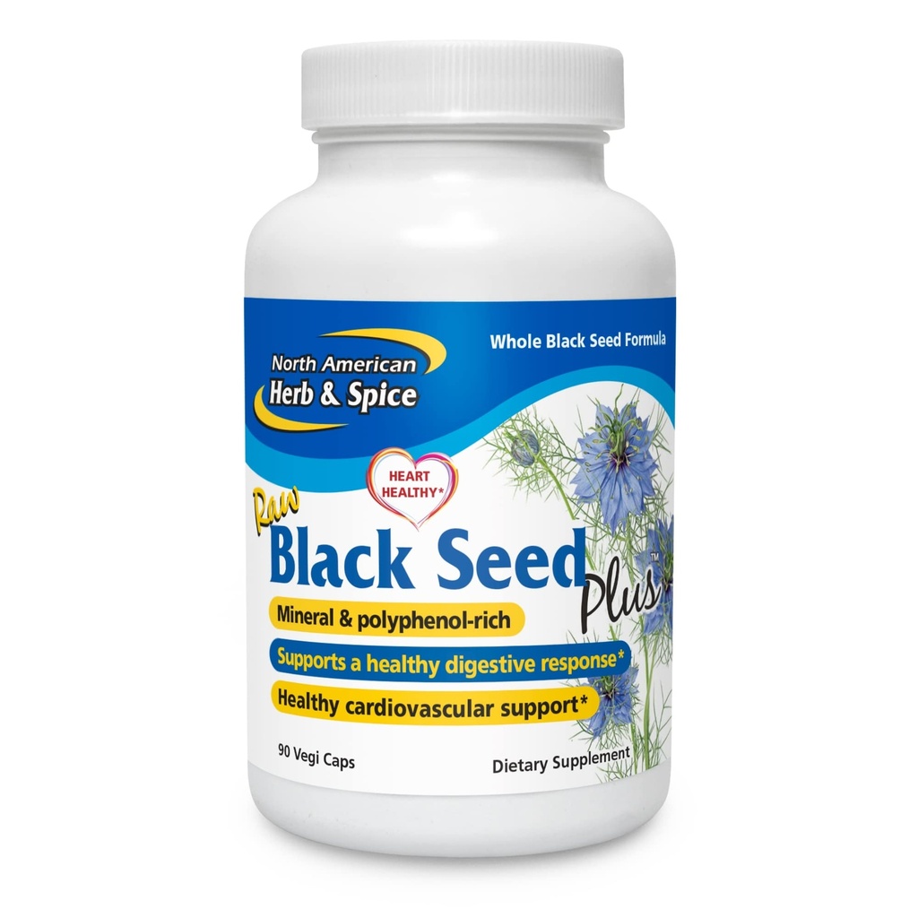 Põhja-Ameerika maitsetaimed ja vürtsid, Black Seed Plus, 90-VCaps