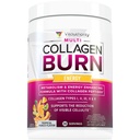 MultiCollagen Burn: MultiType Hüdrolüüsitud Valk Peptiidid hüaluroonhappega, C-vitamiin, SOD B Dimpless, tüüp I, II, III, V ja X, koos Caffeine 30 Servings Tropical Punch Maitsestatud