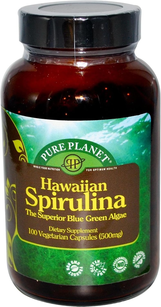 Puhas planeet Spirulina, 100 CT